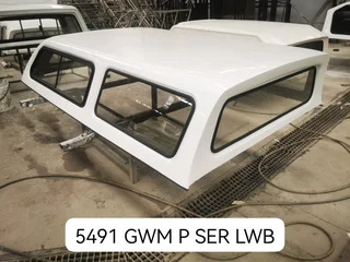 GWM P Series LWB /single cab Andycab Lowline white canopy for sale