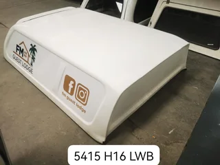 Hilux 2016-2025 LWB Lowline Blank White Beekman canopy for sale