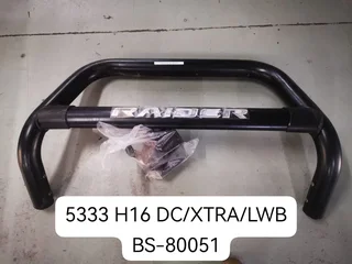 Hilux 16 DC/XTRA/LWB Black Nudge Raider for sale