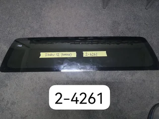 Isuzu 12 Front Solid Cab glass for sale