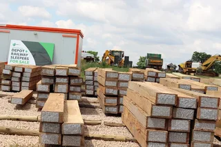 Hardwood Railway Sleepers
