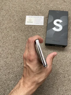 Samsung S22 5G 256gb Dual SIM with box and 2 green lines on screen