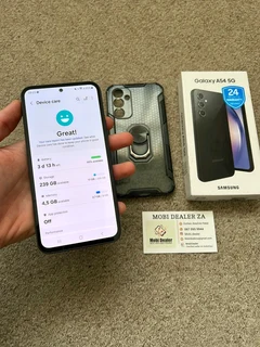 Samsung a54 5G 256gb 8gb ram dual sim good condition with box
