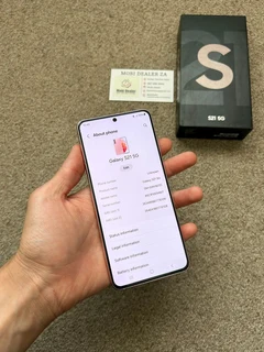 Samsung s21 5G 256gb dual sim with box pink