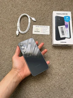Samsung A55 5G 256gb 8gb ram Dual Sim immaculate condition with box and cable few weeks old