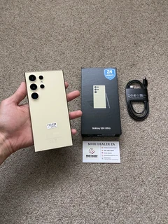 Samsung S24 Ultra 256gb 12gb ram Dual sim with box and cable like brand new with proof of purchase