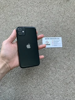iPhone 11 64gb Dual sim with cover - black