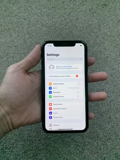 iPhone 11 64gb Dual sim with cover - black