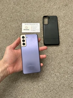 Samsung S21 5G 256gb Dual SIM phantom violet with cover