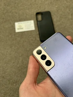 Samsung S21 5G 256gb Dual SIM phantom violet with cover