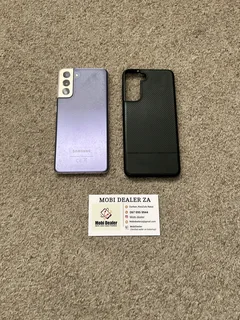 Samsung S21 5G 256gb Dual SIM phantom violet with cover