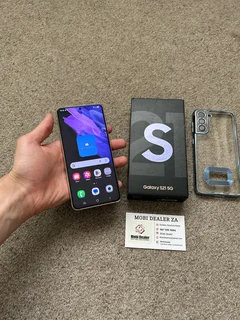 Samsung S21 5G 256gb Dual SIM immaculate condition - phantom violet with box and cover cover