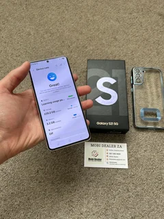 Samsung S21 5G 256gb Dual SIM immaculate condition - phantom violet with box and cover cover