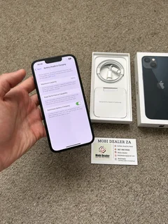 iPhone 13 128gb Dual sim Immaculate condition with box and cable 100 battery health