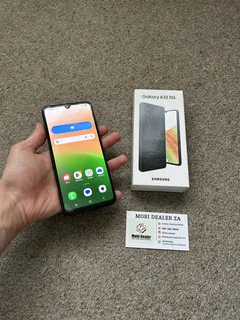 Samsung A33 5G 128gb Dual sim 6gb ram with box and cover