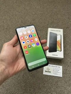 Samsung A33 5G 128gb Dual sim 6gb ram with box and cover