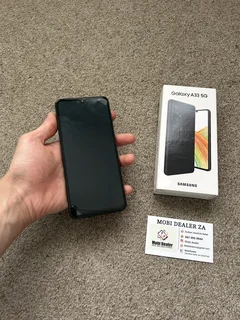 Samsung A33 5G 128gb Dual sim 6gb ram with box and cover