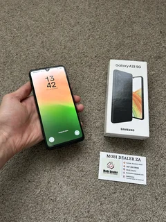Samsung A33 5G 128gb Dual sim 6gb ram with box and cover