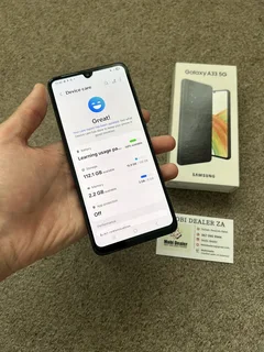 Samsung A33 5G 128gb Dual sim 6gb ram with box and cover