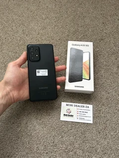 Samsung A33 5G 128gb Dual sim 6gb ram with box and cover
