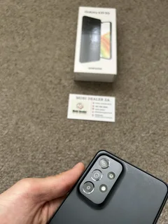 Samsung A33 5G 128gb Dual sim 6gb ram with box and cover