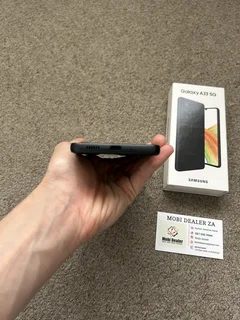 Samsung A33 5G 128gb Dual sim 6gb ram with box and cover