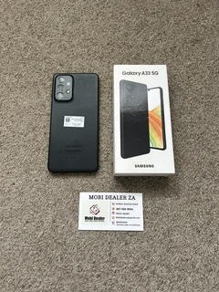 Samsung A33 5G 128gb Dual sim 6gb ram with box and cover