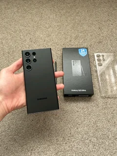 Samsung S23 Ultra 256gb 12gb ram Dual sim with box and cover