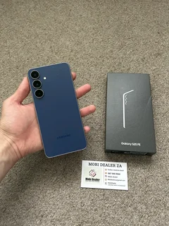 Samsung Galaxy S25 FE 5G 256GB Dual Sim like brand new open box with box and cable - Navy