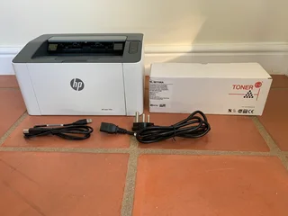 HP Laser 107a with Warranty &#43; Toner