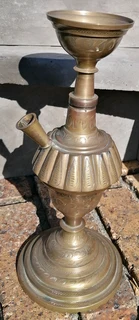 Mughal Style Brass Hookah