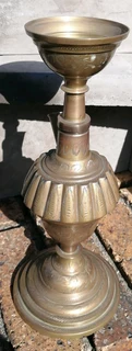 Mughal Style Brass Hookah