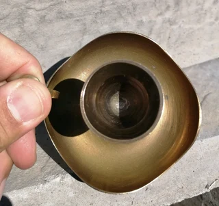 Brass Chamberstick Candle Holder