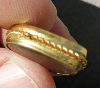 rare 1930s 1940s heart pendant Kaaba, Medina