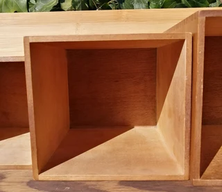 Mid-Century Nesting Cannisters Set Japan