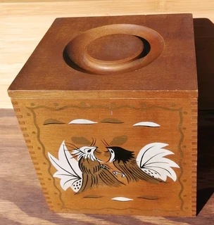 Mid-Century Nesting Cannisters Set Japan