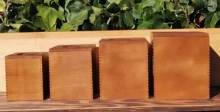 Mid-Century Nesting Cannisters Set Japan