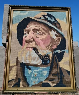 The Fisherman Needlepoint - Harry Haerendel