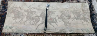 *Rare* Tapestry-Arabian Nights - M i l i t a r y  Campaign
