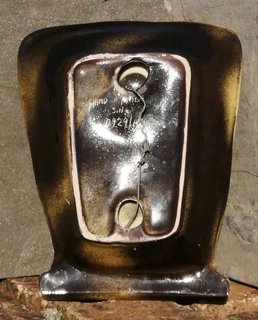 Rare Find* Gemsbok Ceramic Wall Art Handmade SA