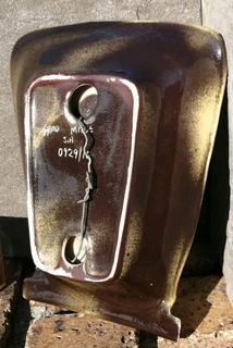 Rare Find* Gemsbok Ceramic Wall Art Handmade SA