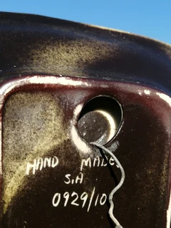 Rare Find* Gemsbok Ceramic Wall Art Handmade SA