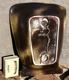 Rare Find* Gemsbok Ceramic Wall Art Handmade SA