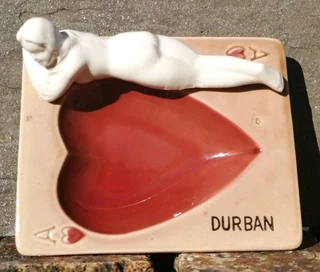 Vtg Ace of ❤️ N a k e d Lady Durban