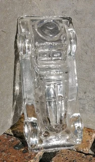 30s Glass Car Paperweight *rare*find*