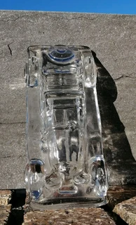 30s Glass Car Paperweight *rare*find*