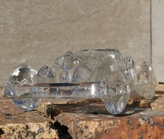 30s Glass Car Paperweight *rare*find*