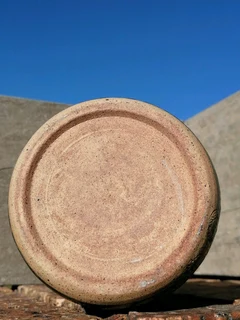 Vtg 1.75 Litre Stoneware corked Bottle VW DIAZ 88