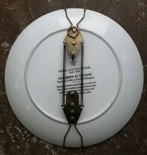 Pierre Auguste Renoir OARSMEN AT CHATOU Wall Plate Art