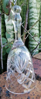 Cut Glass Dinner Bell
